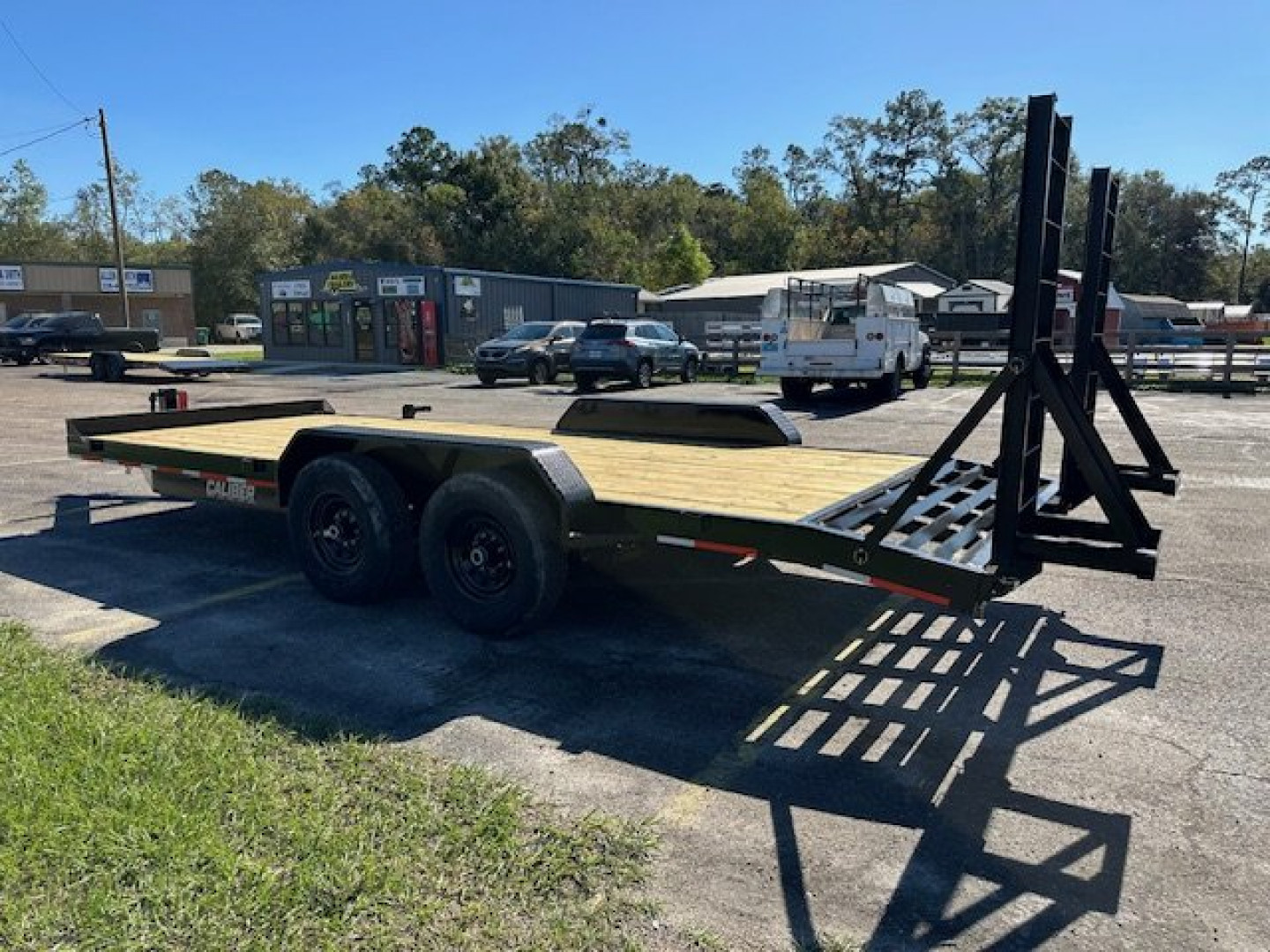 New 2025 Caliber Trailer Mfg 7x20 Equipment Trailer