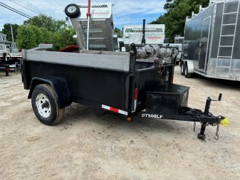 Used USED* 2006 Bri-Mar 5X8 Dump Trailer/ 5200# GVW