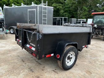 Used USED* 2006 Bri-Mar 5X8 Dump Trailer/ 5200# GVW