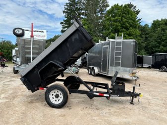 Used USED* 2006 Bri-Mar 5X8 Dump Trailer/ 5200# GVW