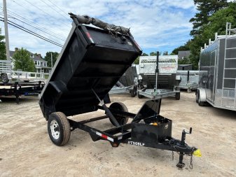 Used USED* 2006 Bri-Mar 5X8 Dump Trailer/ 5200# GVW