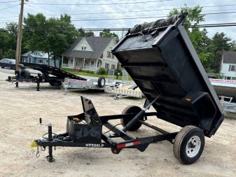 Used USED* 2006 Bri-Mar 5X8 Dump Trailer/ 5200# GVW