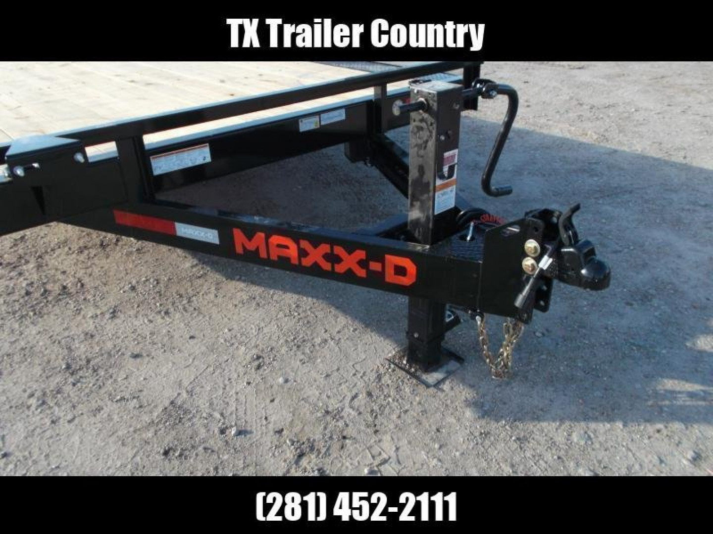 New 2026 MAXXD 102x24 14K H6X Car Hauler / Flatbed Trailer / Equipment Hauler / Powder Coated / 7K Axles / Drive Over Fenders / 5ft Stand Up Equipment Ramps