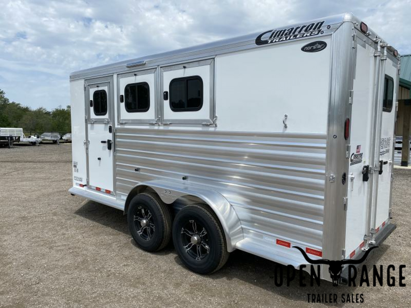 New 2024 CIMARRON TRAILERS  Norstar Horse Trailer