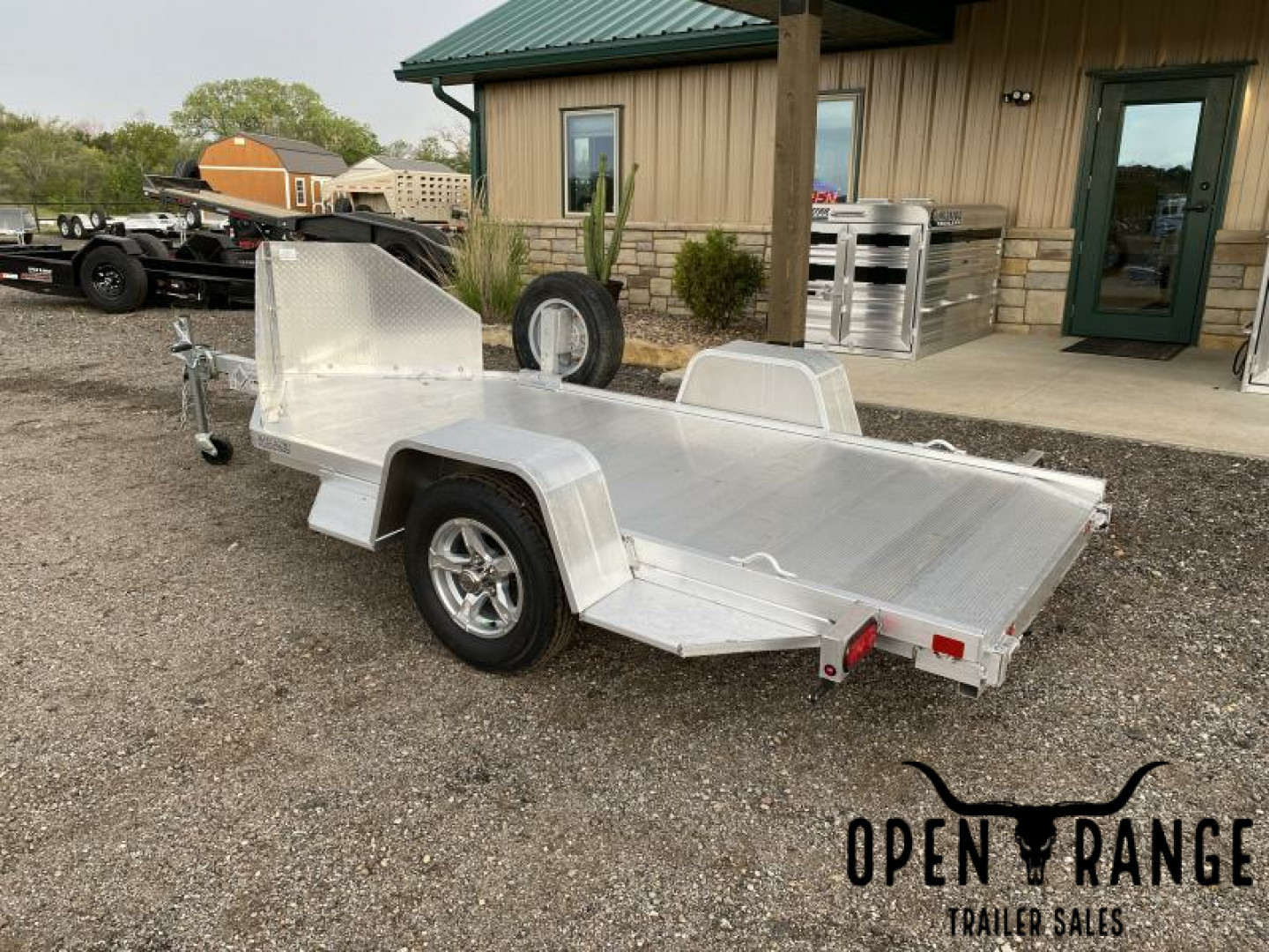 New 2024 Aluma MC10 Motorcycle Trailer