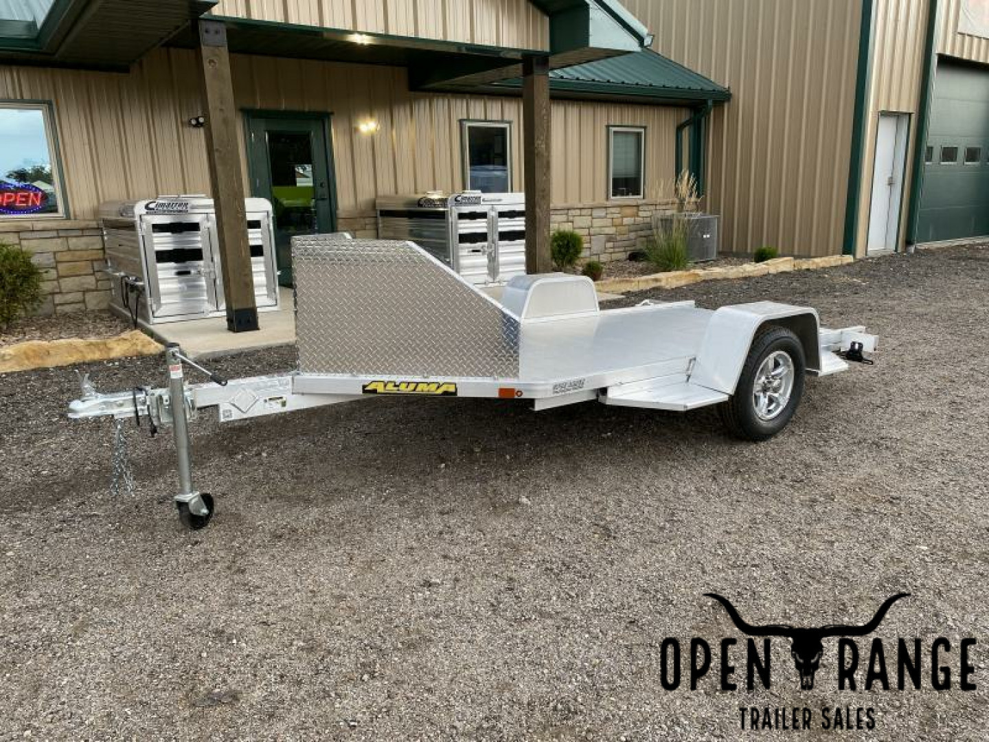 New 2024 Aluma MC10 Motorcycle Trailer