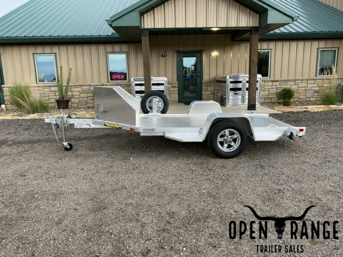 New 2024 Aluma MC10 Motorcycle Trailer