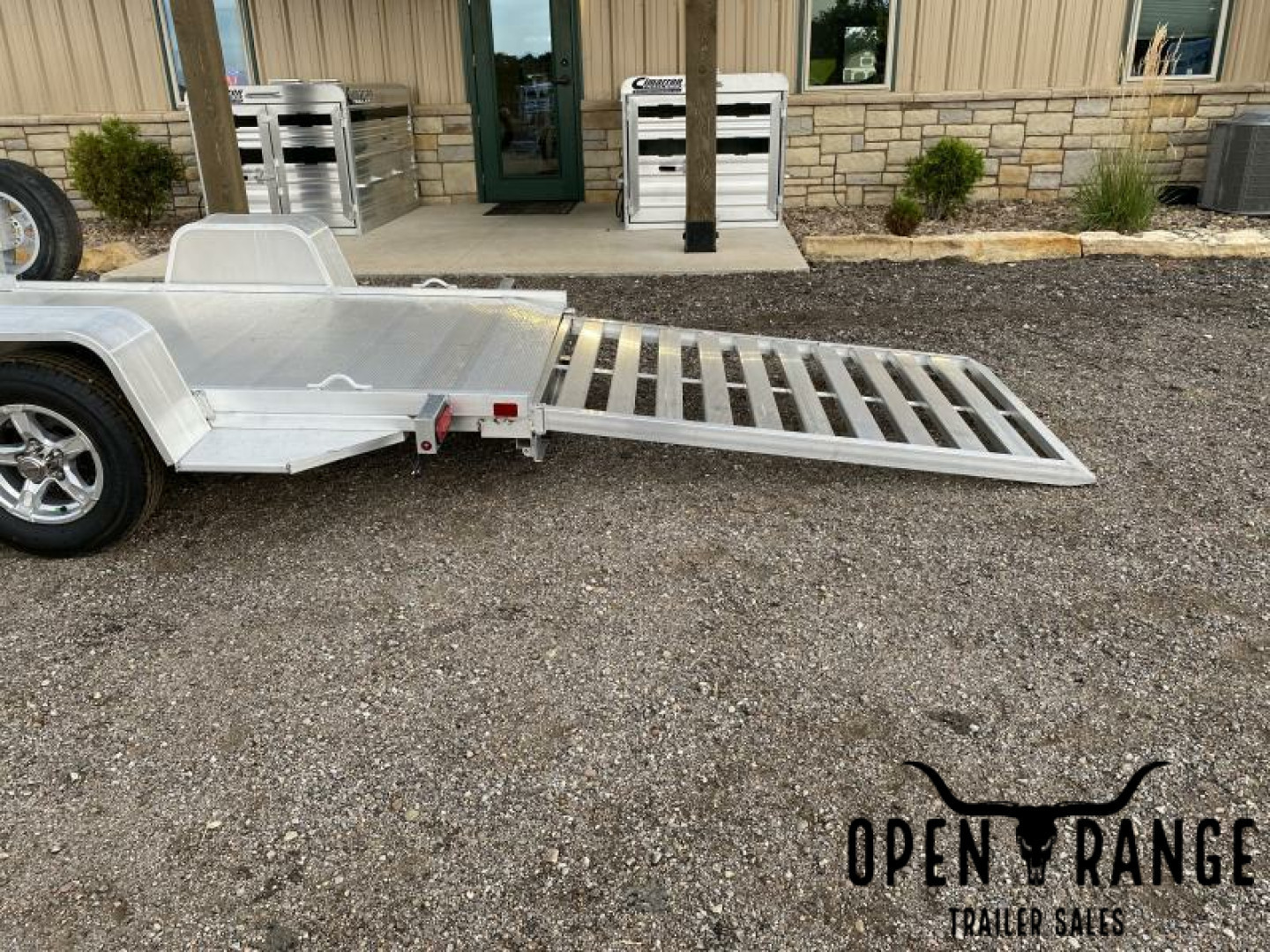 New 2024 Aluma MC10 Motorcycle Trailer