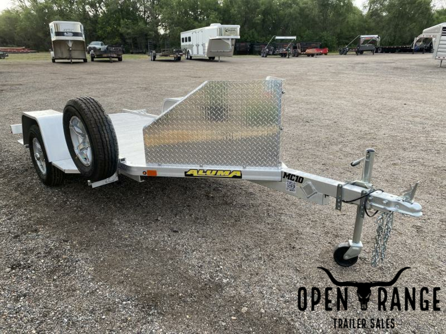 New 2024 Aluma MC10 Motorcycle Trailer