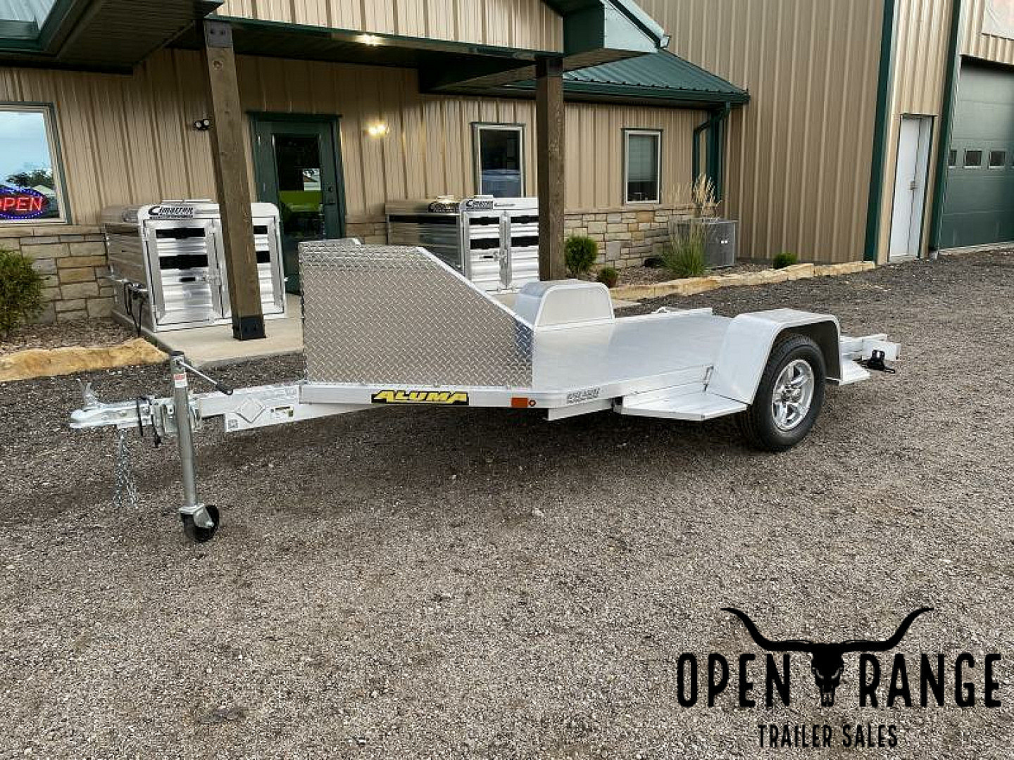 New 2024 Aluma MC10 Motorcycle Trailer