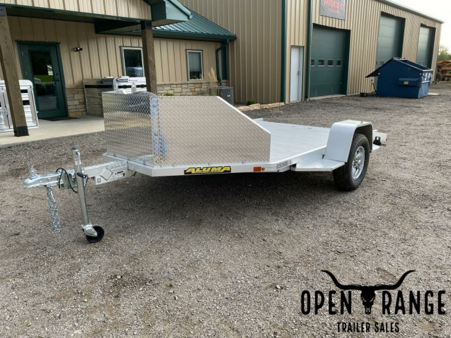 New 2024 Aluma MC210 Motorcycle Trailer