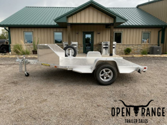 New 2024 Aluma MC210 Motorcycle Trailer