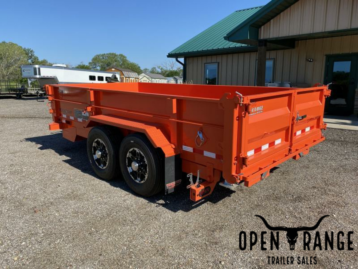 New 2023 Midsota HV 14' Dump Trailer