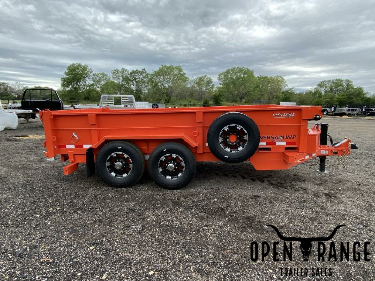 New 2023 Midsota HV 14' Dump Trailer
