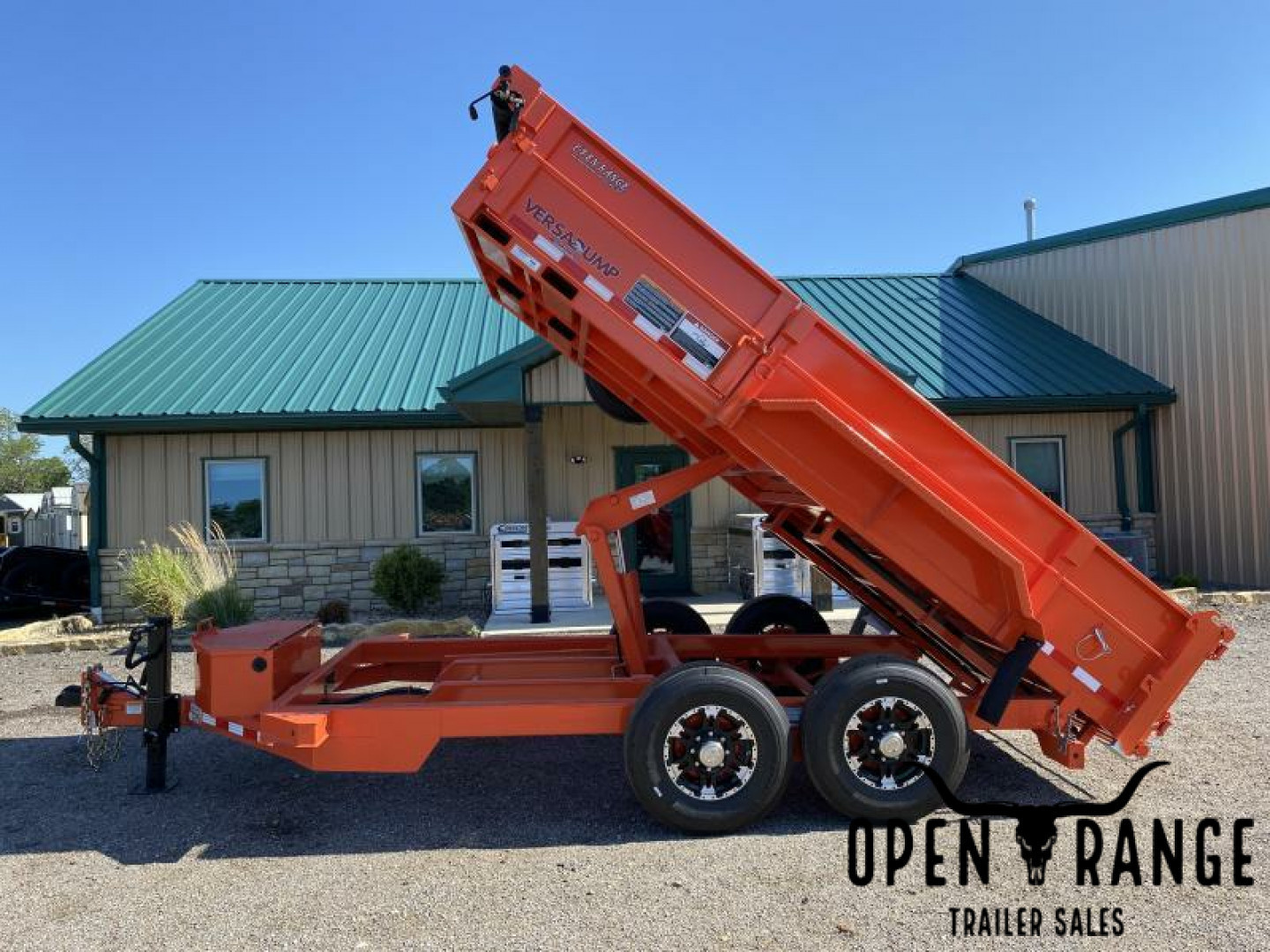 New 2023 Midsota HV 14' Dump Trailer