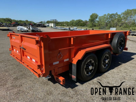 New 2023 Midsota HV 14' Dump Trailer