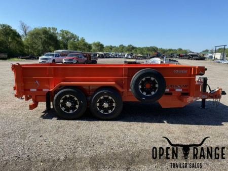 New 2023 Midsota HV 14' Dump Trailer