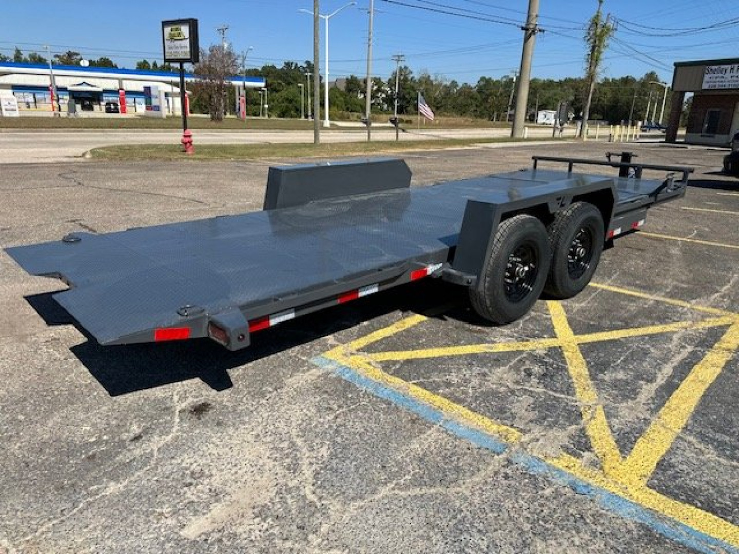 New Lamar Trailers 7x20 14K Equipment Tilt Deck