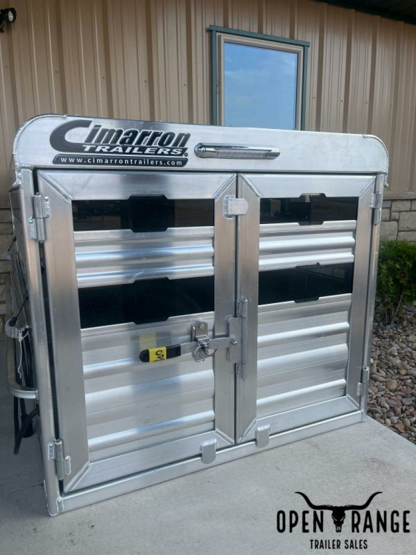 New 2025 CIMARRON TRAILERS Stock Box Truck Boxes (Livestock and Dog)