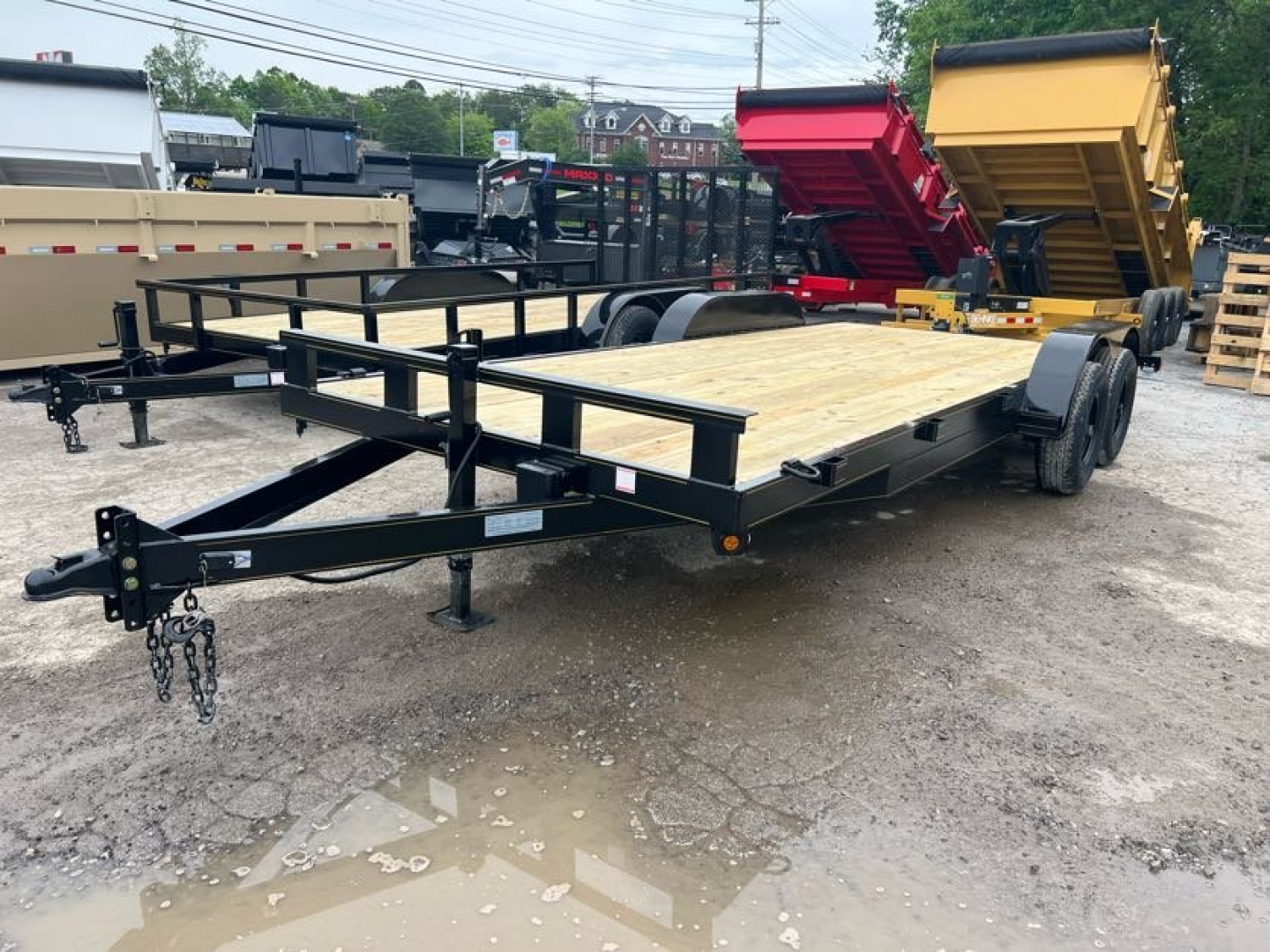 New 2025 P & T Trailers 82X20 WCH 10K, 2 BRAKE Utility Trailer for sale ...