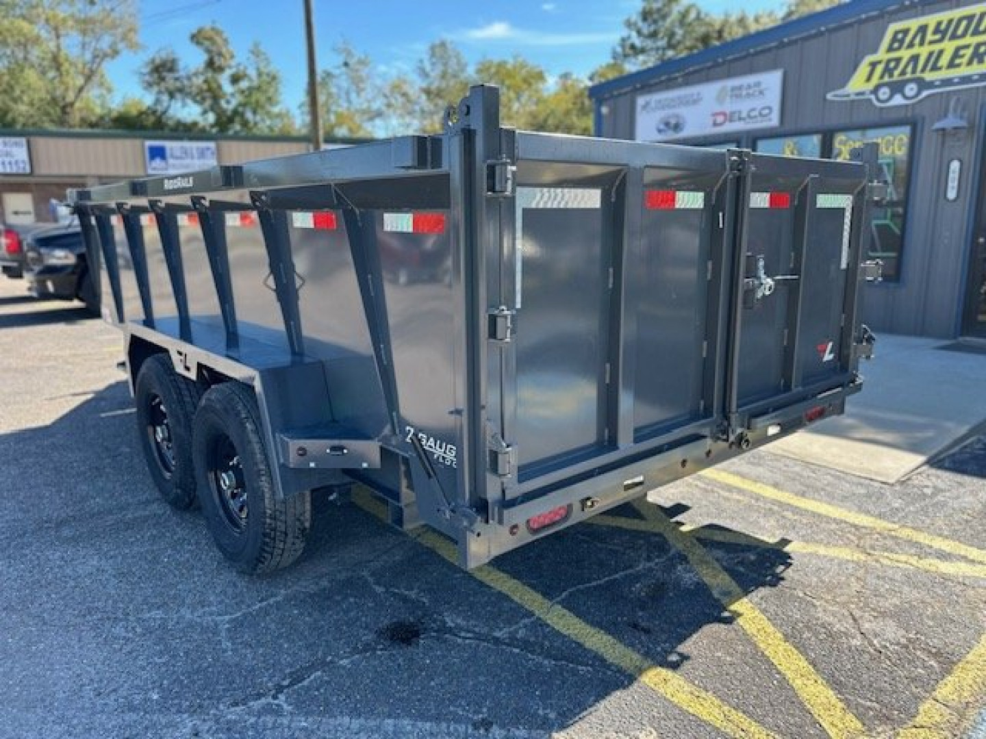 New 2025 Lamar Trailers 7x14 Dump Trailer