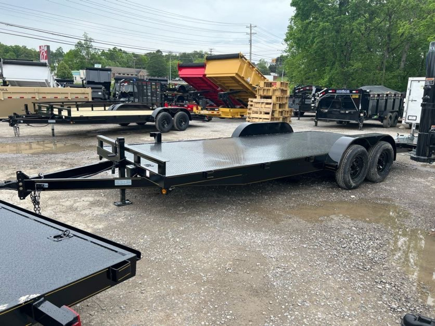 New 2025 P & T Trailers 82X20 SCH 10K, 2 BRAKE Utility Trailer for sale ...