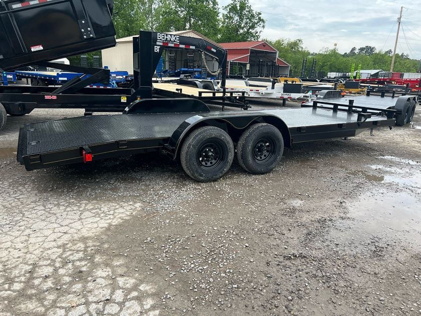 New 2025 P & T Trailers 82X20 SCH 10K, 2 BRAKE Utility Trailer
