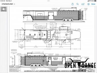 New 2024 Cimarron Lonestar Stock Combo Living Quarters