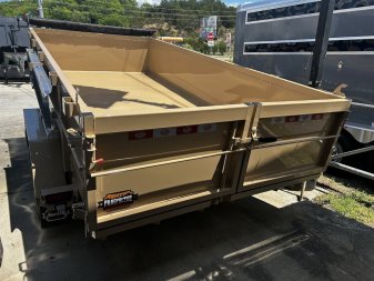 New 2025 Covered Wagon Trailers 7X14 24" SIDES 16K Cargo / Enclosed Trailer