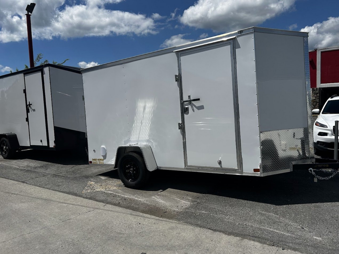 New 2025 Covered Wagon Trailers 6X12 6'6 BARLOCK Cargo / Enclosed Trailer