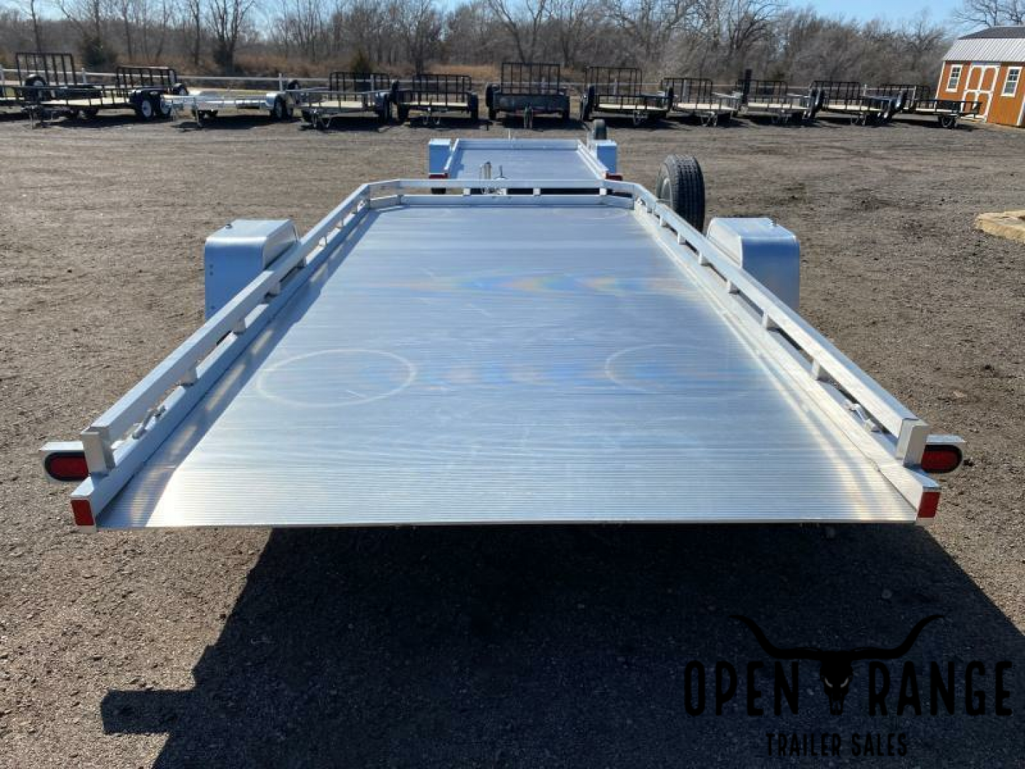 New 2024 Aluma 7814 Tilt Utility Trailer
