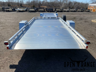 New 2024 Aluma 7814 Tilt Utility Trailer