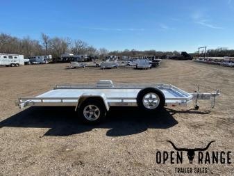New 2024 Aluma 7814 Tilt Utility Trailer