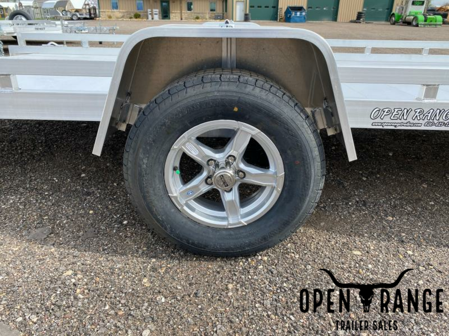 New 2024 Aluma 7814 Tilt Utility Trailer