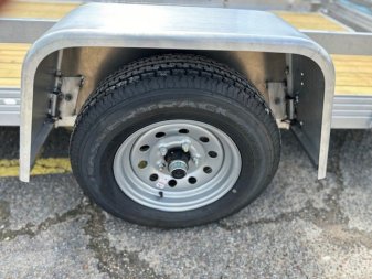 New 2025 BEAR TRACK 5.5x10SA Utility Trailer