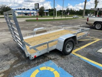 New 2025 BEAR TRACK 5.5x10SA Utility Trailer