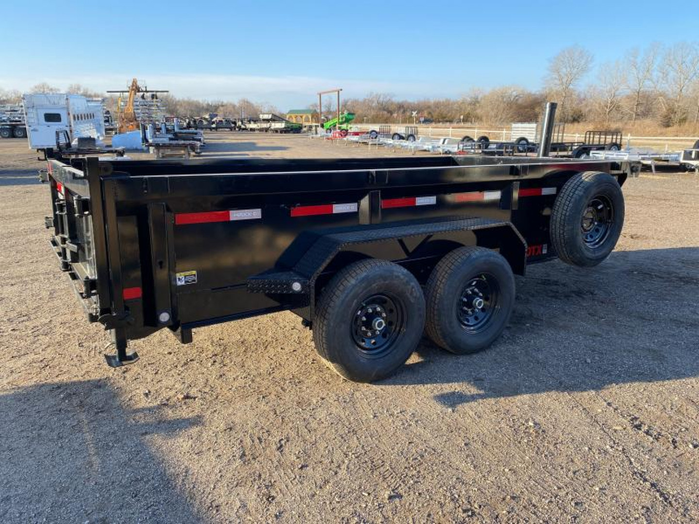 New 2023 MAXXD DTX 14' Dump Trailer