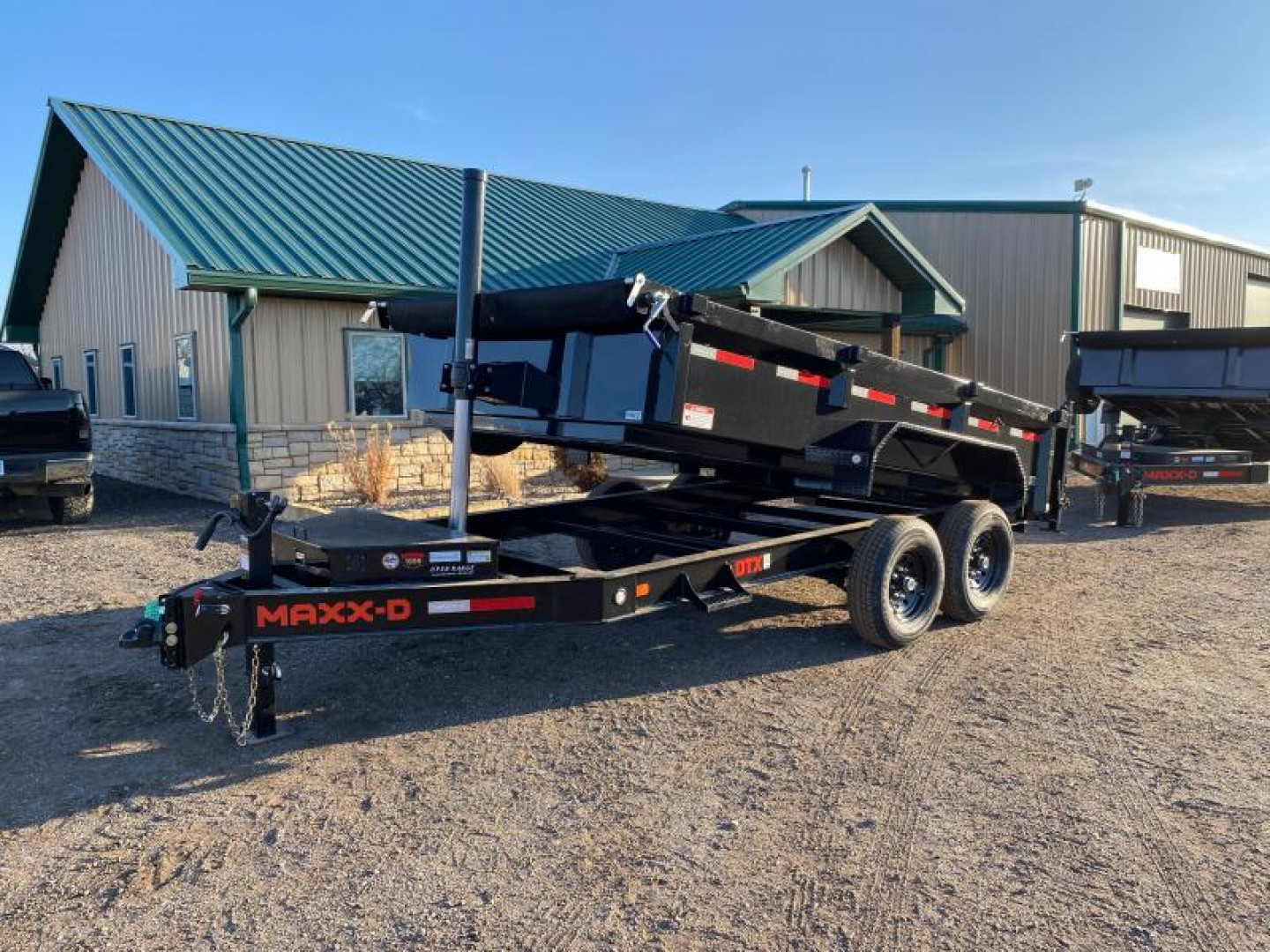 New 2023 MAXXD DTX 14' Dump Trailer