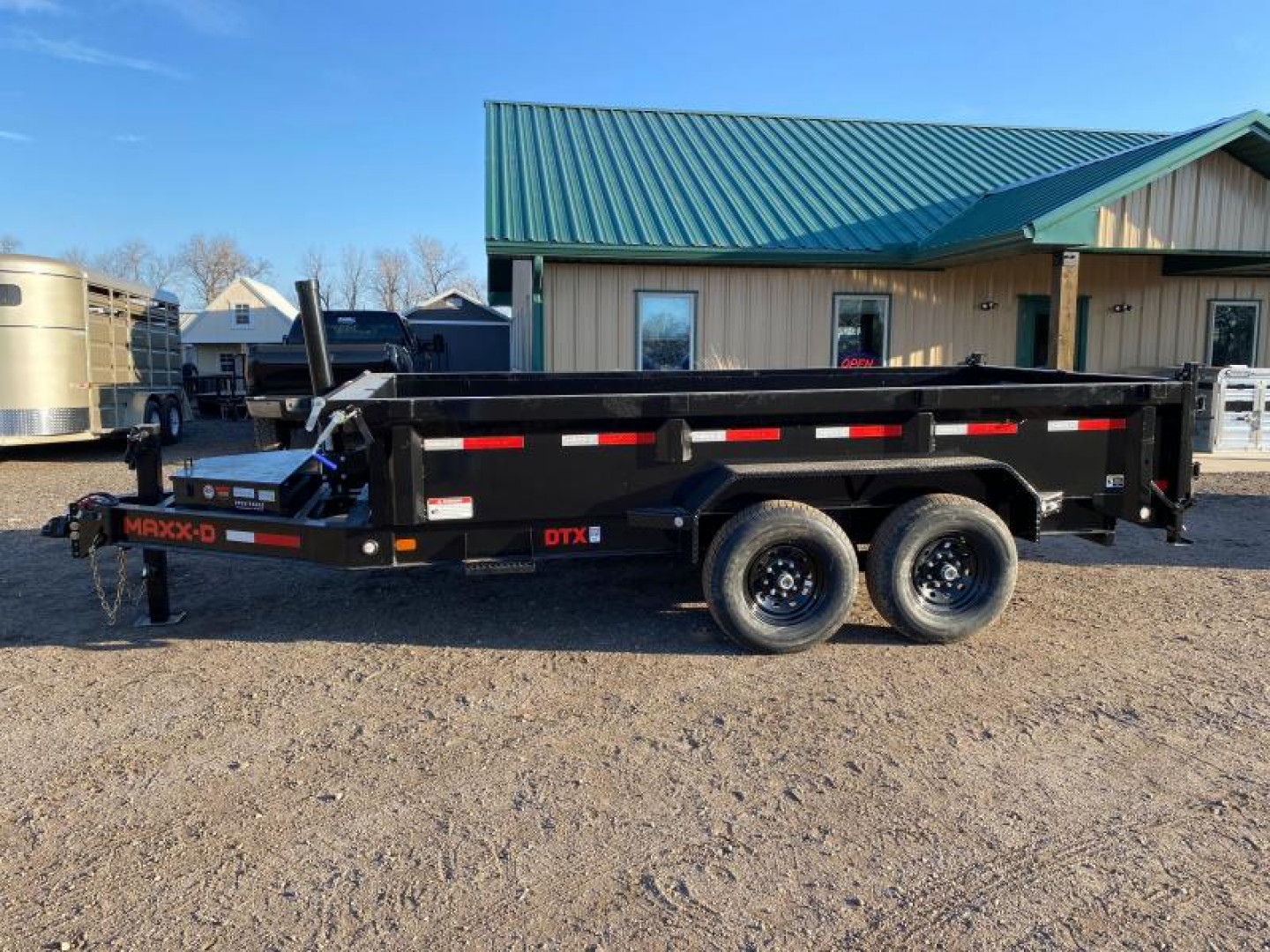 New 2023 MAXXD DTX 14' Dump Trailer