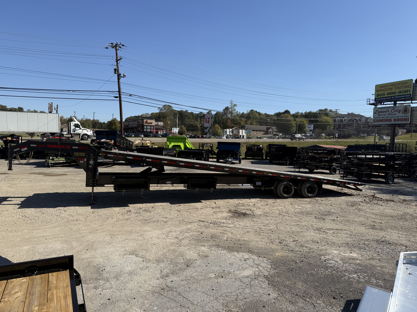 New 2025 MAXX-D TDX 102X40 Equipment Trailer