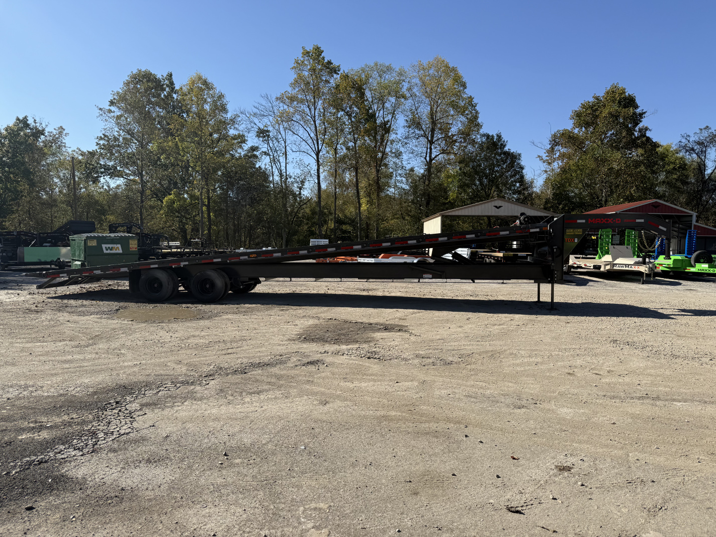 New 2025 MAXX-D TDX 102X40 Equipment Trailer