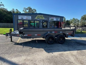 New 2025 RawMaxx GDX 7x14TA Dump Trailer