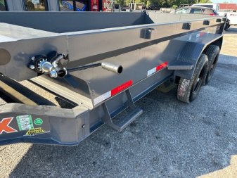 New 2025 RawMaxx GDX 7x14TA Dump Trailer