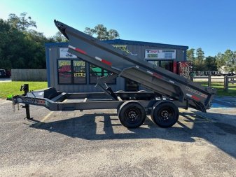 New 2025 RawMaxx GDX 7x14TA Dump Trailer