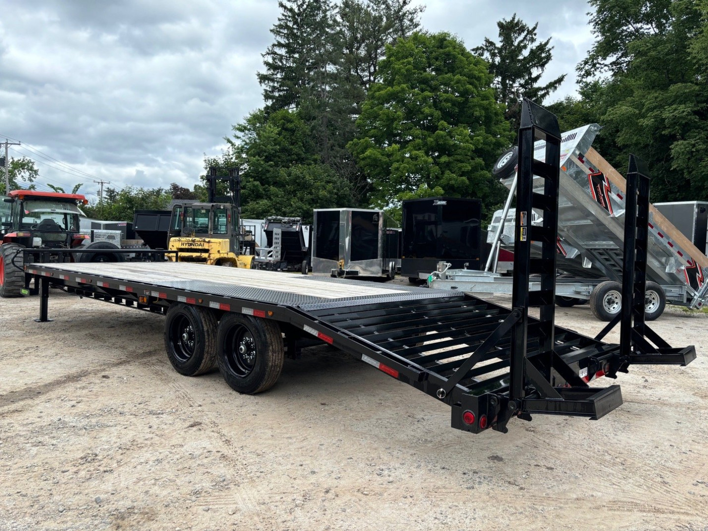 New 2024 Load Trail 102"x 20' + 5' Deckover Equipment Trailer- 18k GVW