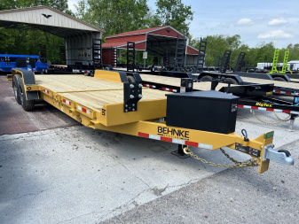 New 2025 Behnke TBCT 16K 22' Equipment Trailer