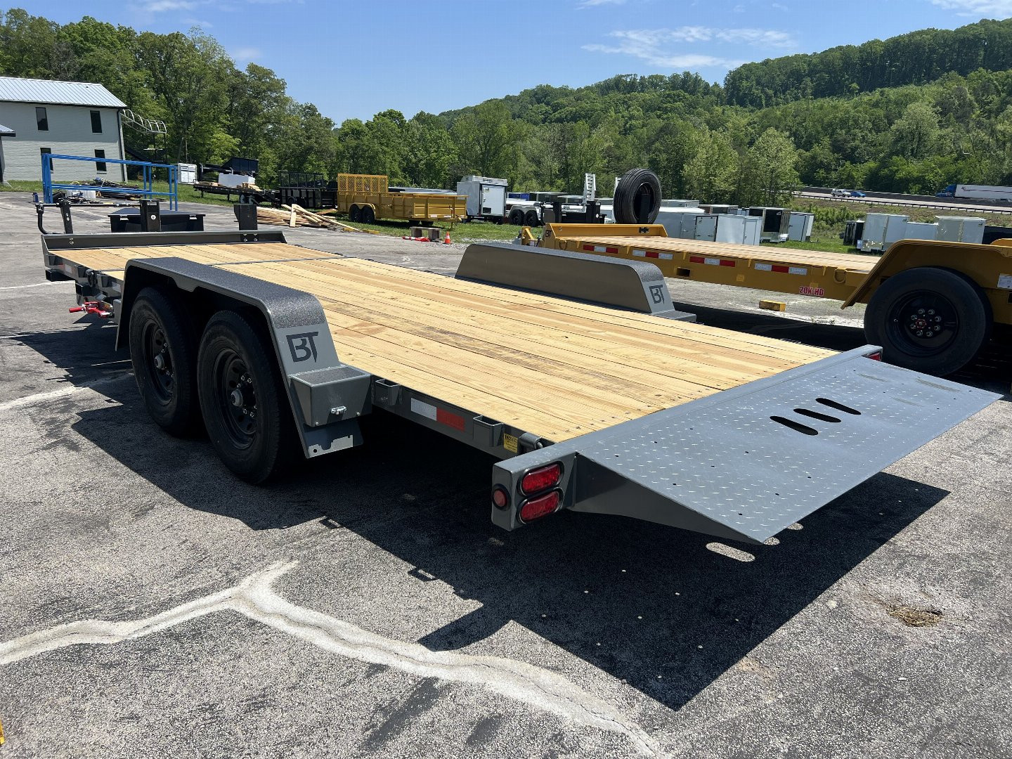 New 2025 Behnke TBCT 14K 20' TILT Equipment Trailer
