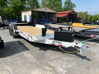 New 2025 Behnke TBCT 14K 20' TILT Equipment Trailer