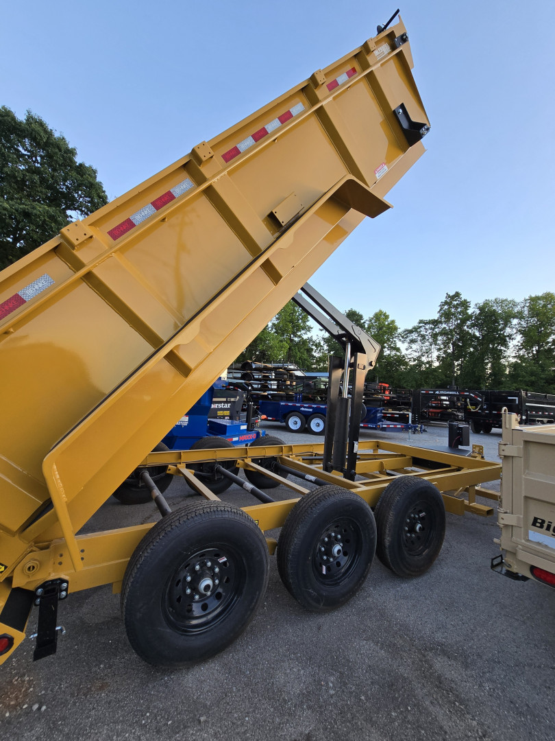 New 2025 Behnke LPD 83''X16' Triple 7's Extreme Heavy Duty Dump Trailer