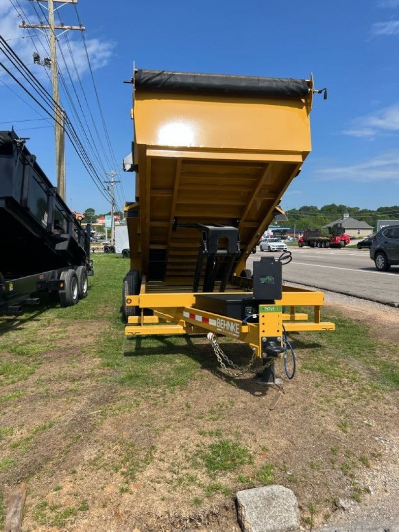 New 2025 Behnke LPD 83''X16' 3 AXLE Dump Trailer